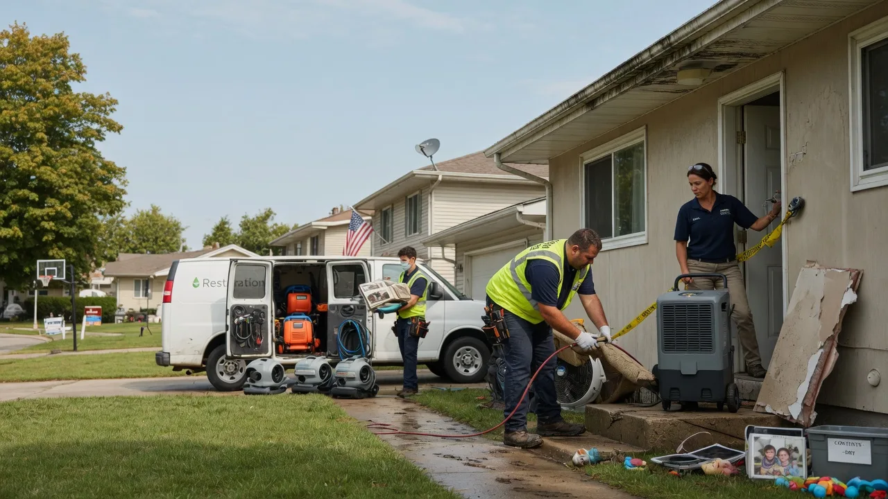 Water Damage Restoration in Cherryville, PA near me